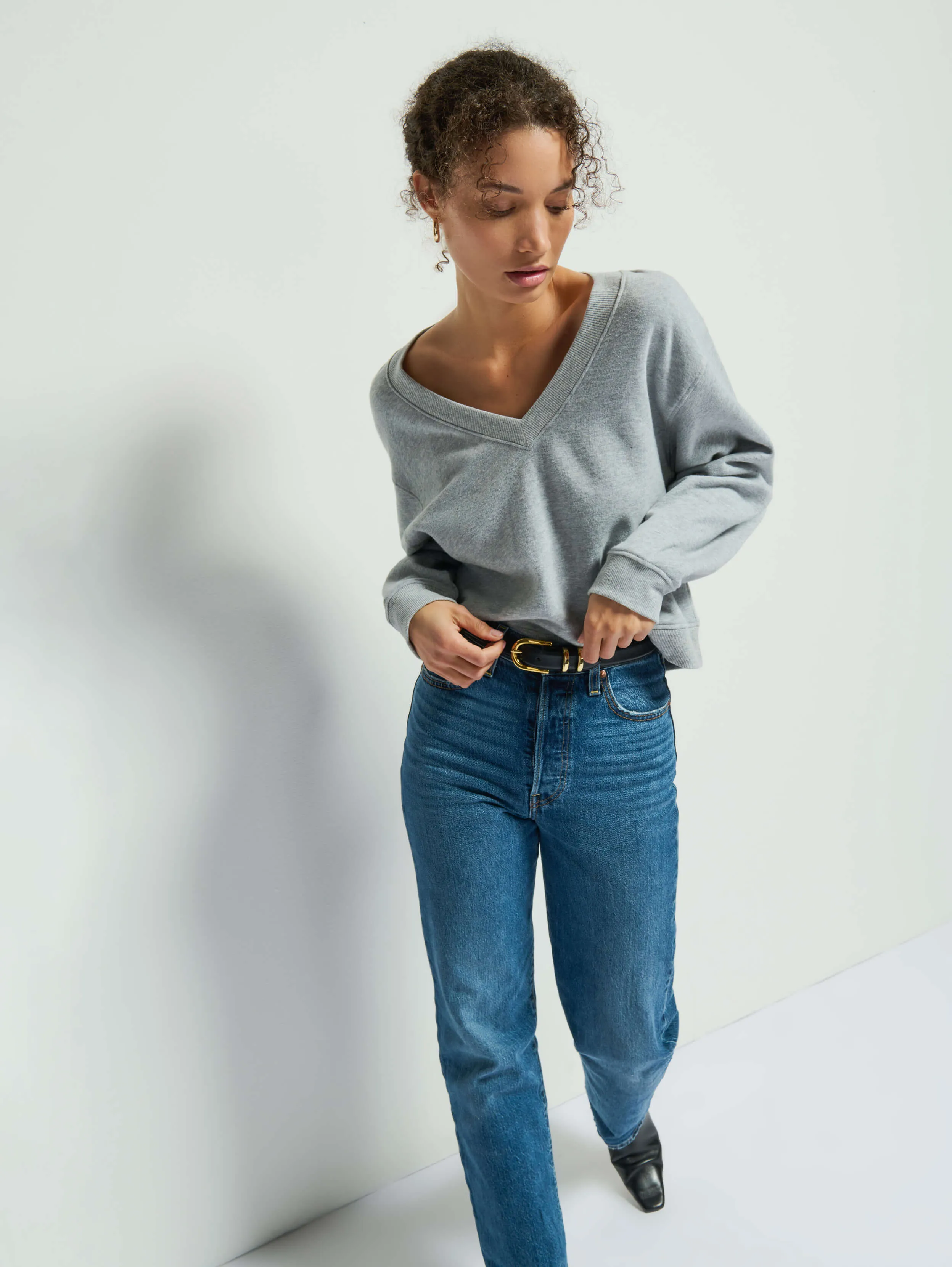 Wyatt Sweatshirt Adjustable drawstring