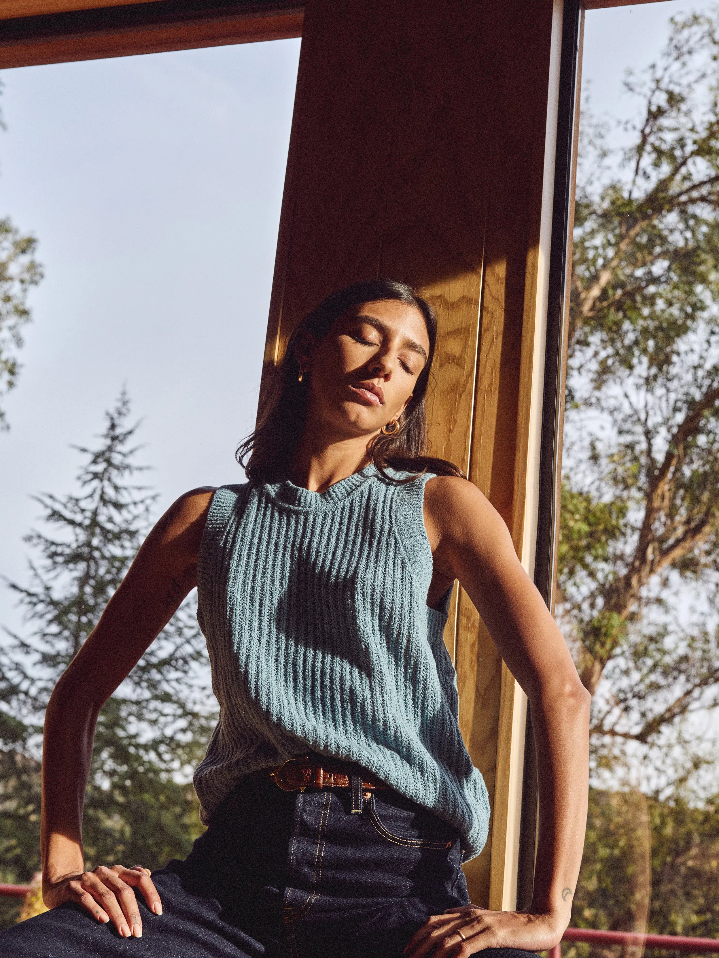 Elliana Knit Tank StaticFree Lining
