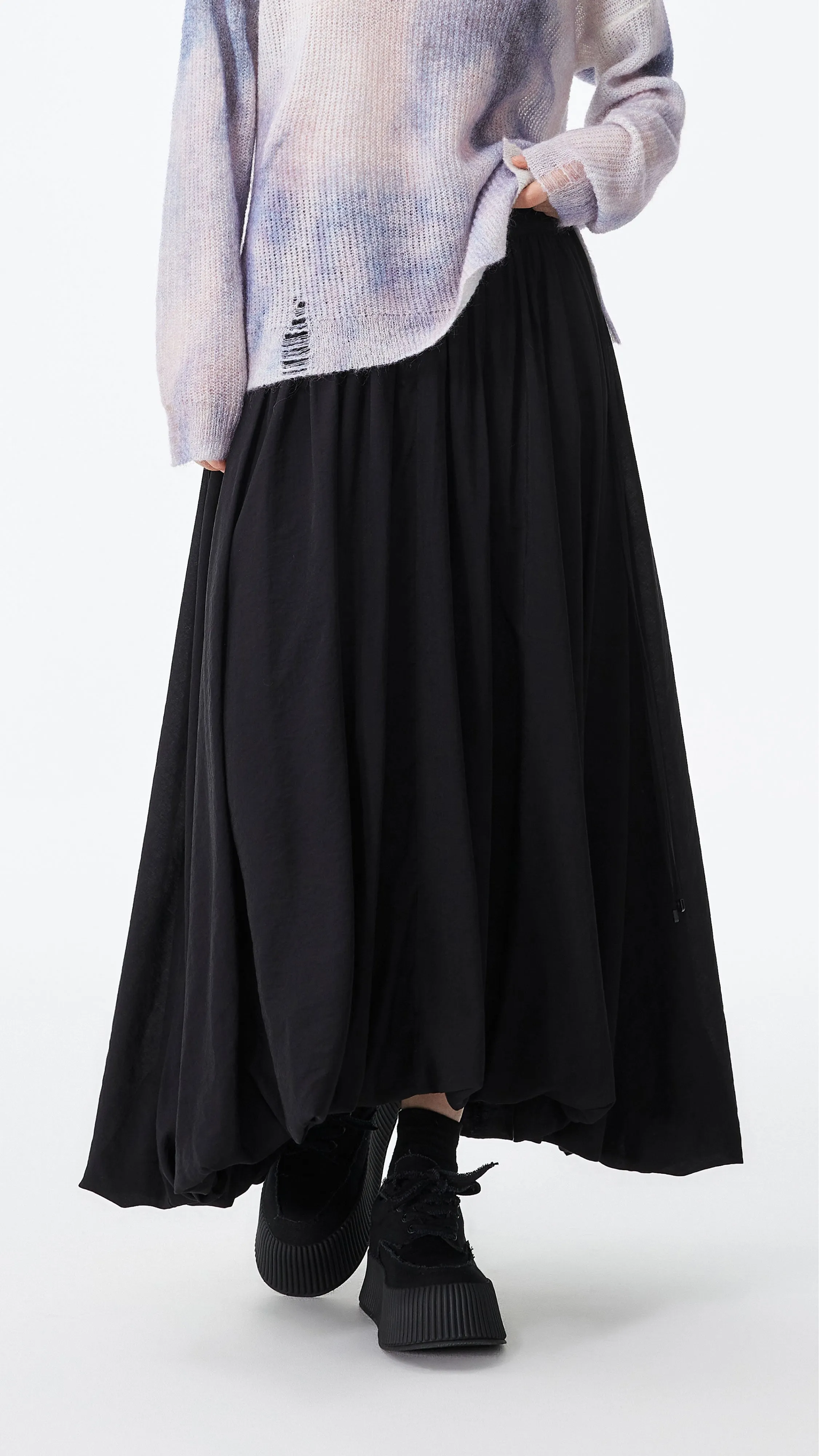 Bubble Skirt Cozy Tones