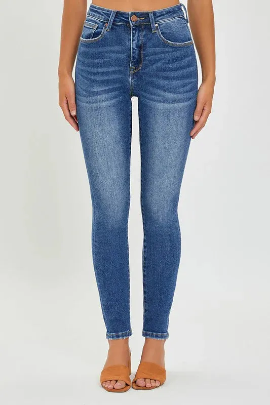 Risen High Rise Skinny Jeans EcoFriendly Dye