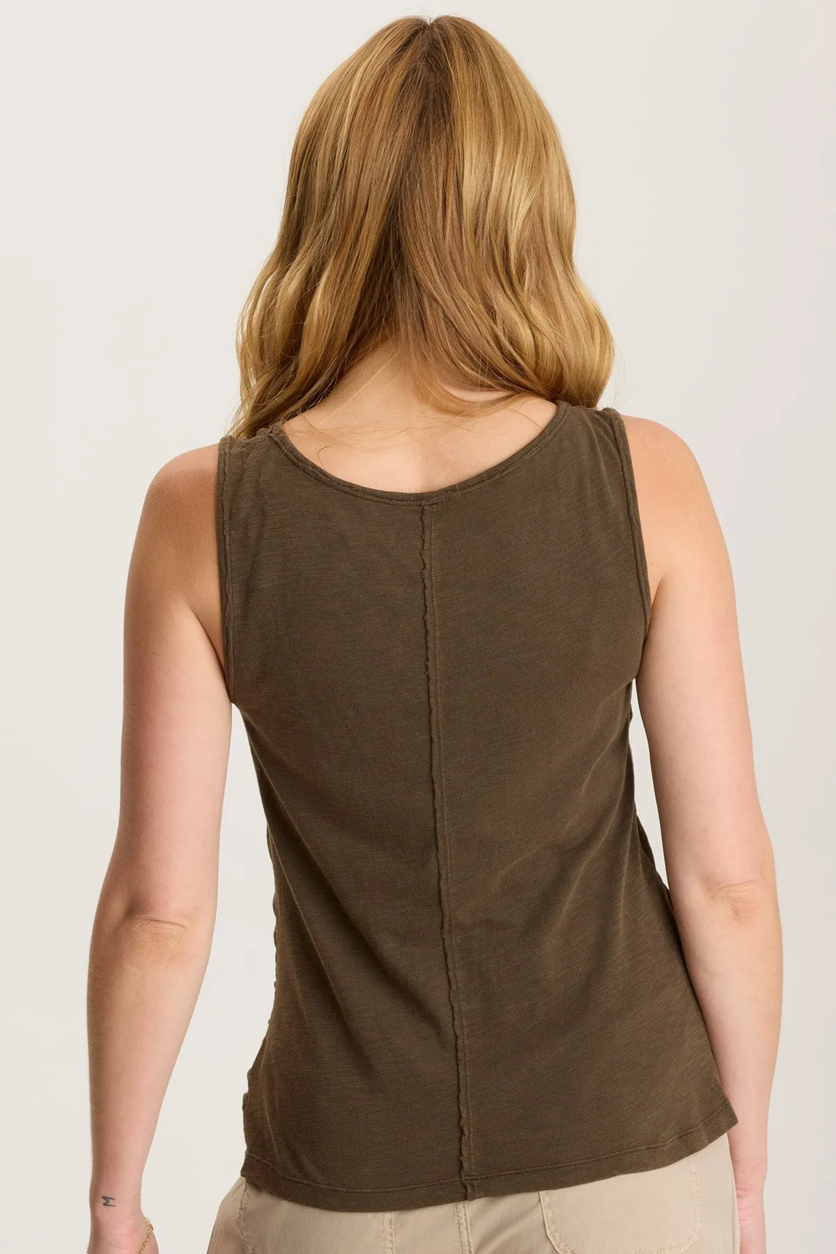 Ice Fit Sherwin Scoop Neck Cinchable Tank