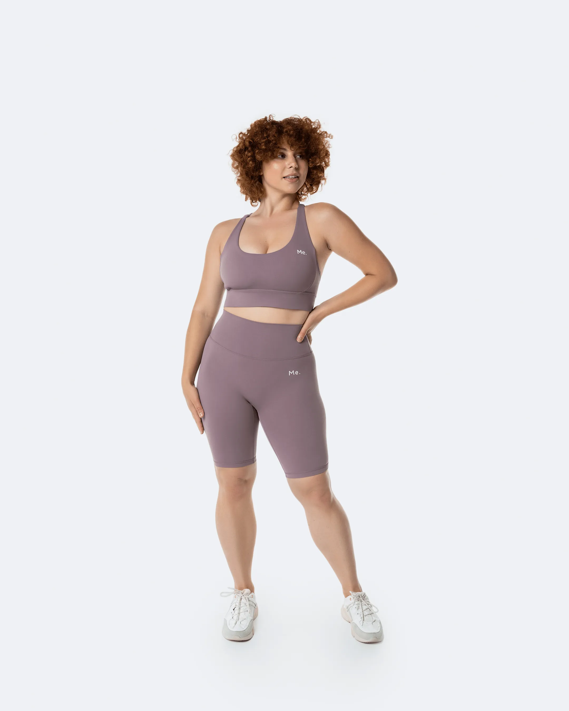 Dusty Pink Bike Shorts Moisture Management Lining Active Design