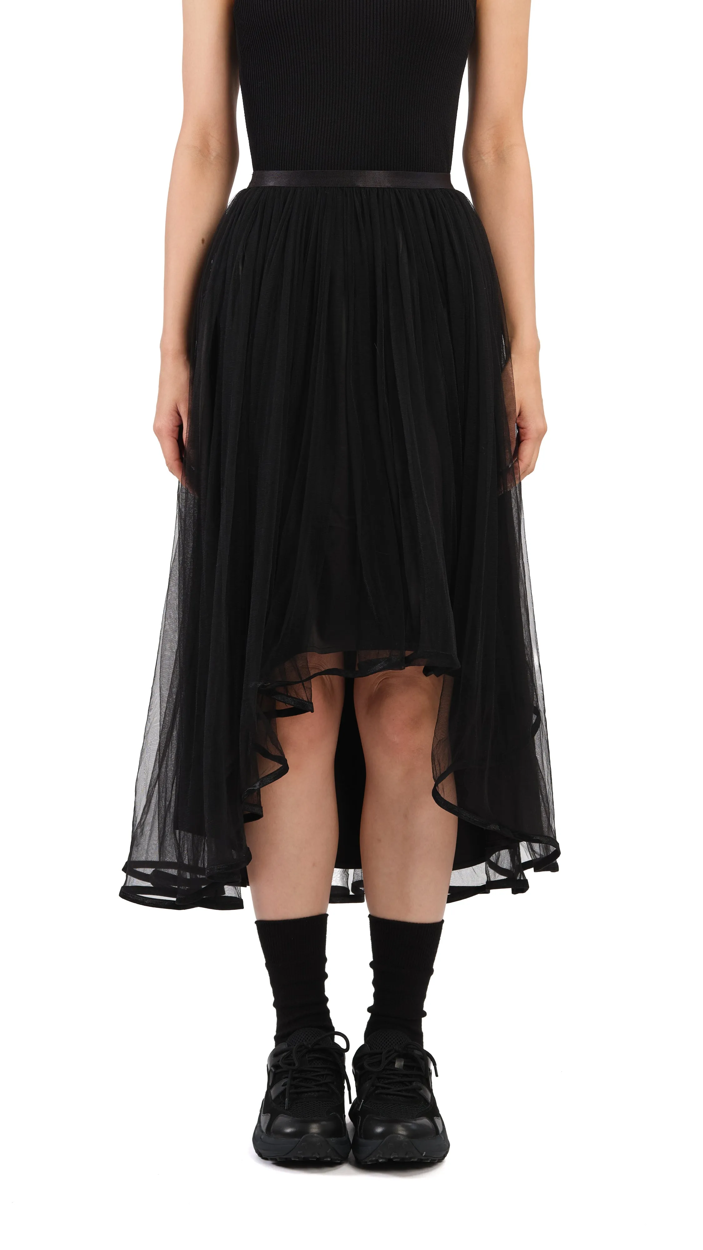 Volume Mesh Skirt Fresh Detail