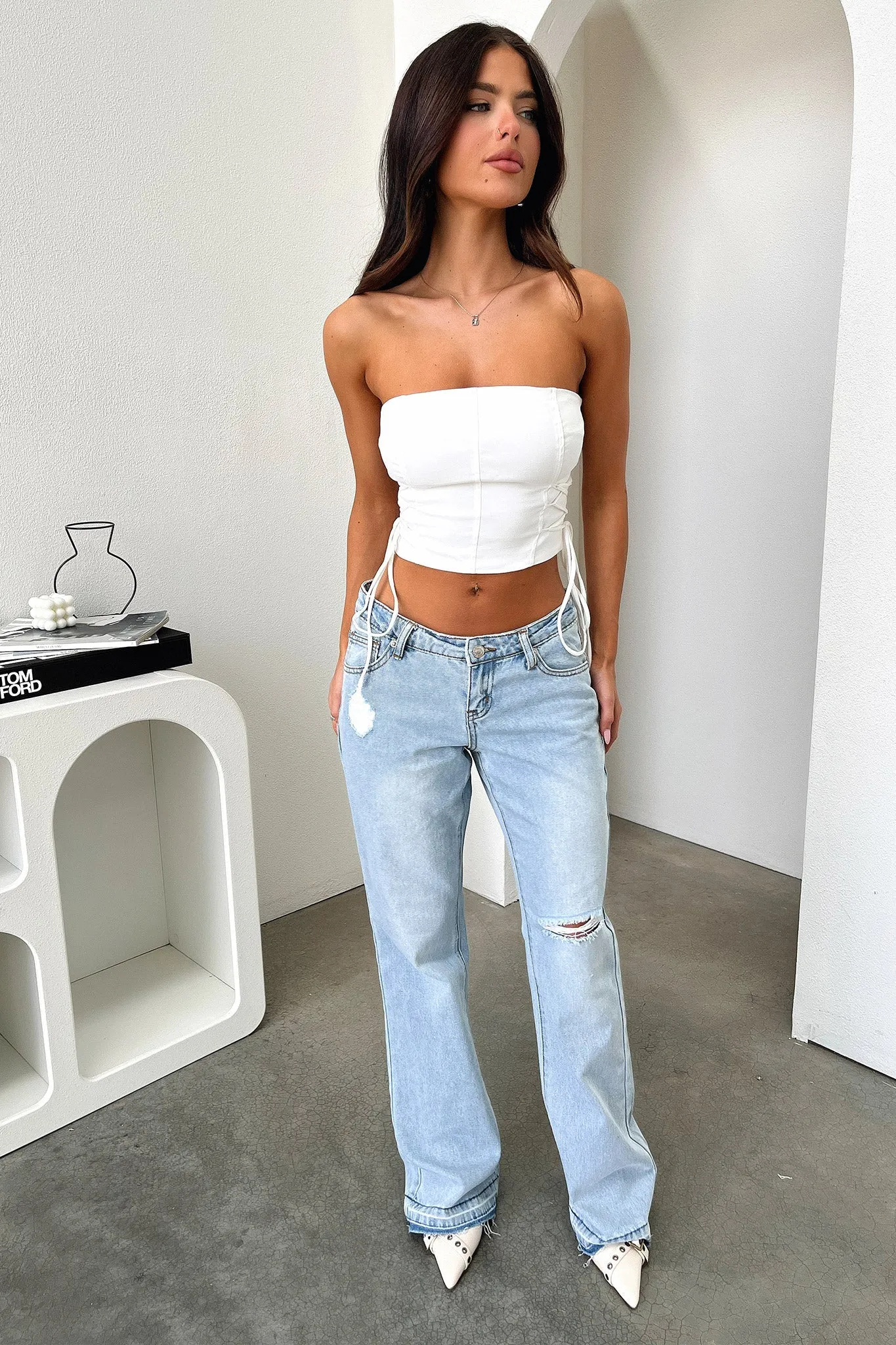Quick Dry Tech Juno Top - White