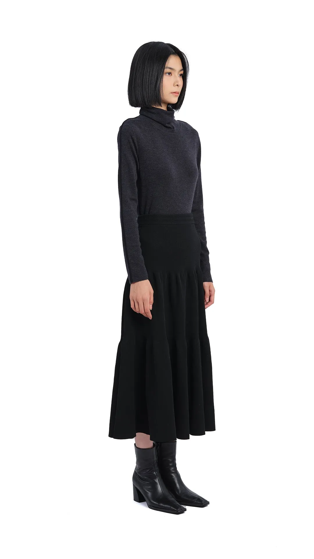 Knitted Dolly Skirt High Street Fashion Emerging Designer