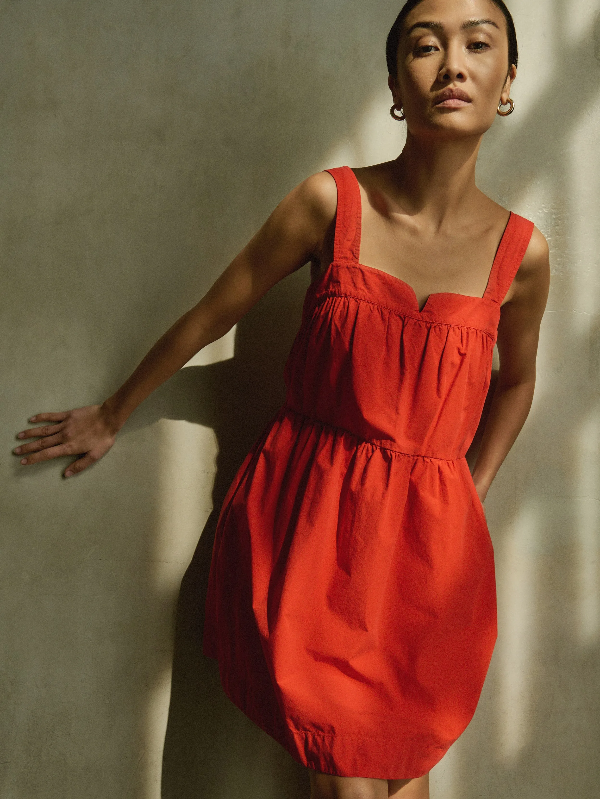 Claribel Mini Dress Modern Edge Easy Care Fabric