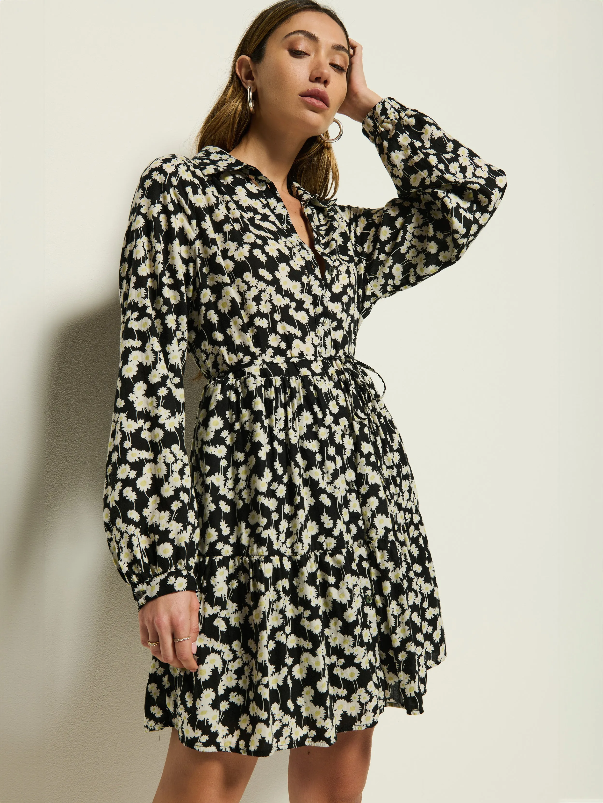 pack light Sabreena Shirt Dress