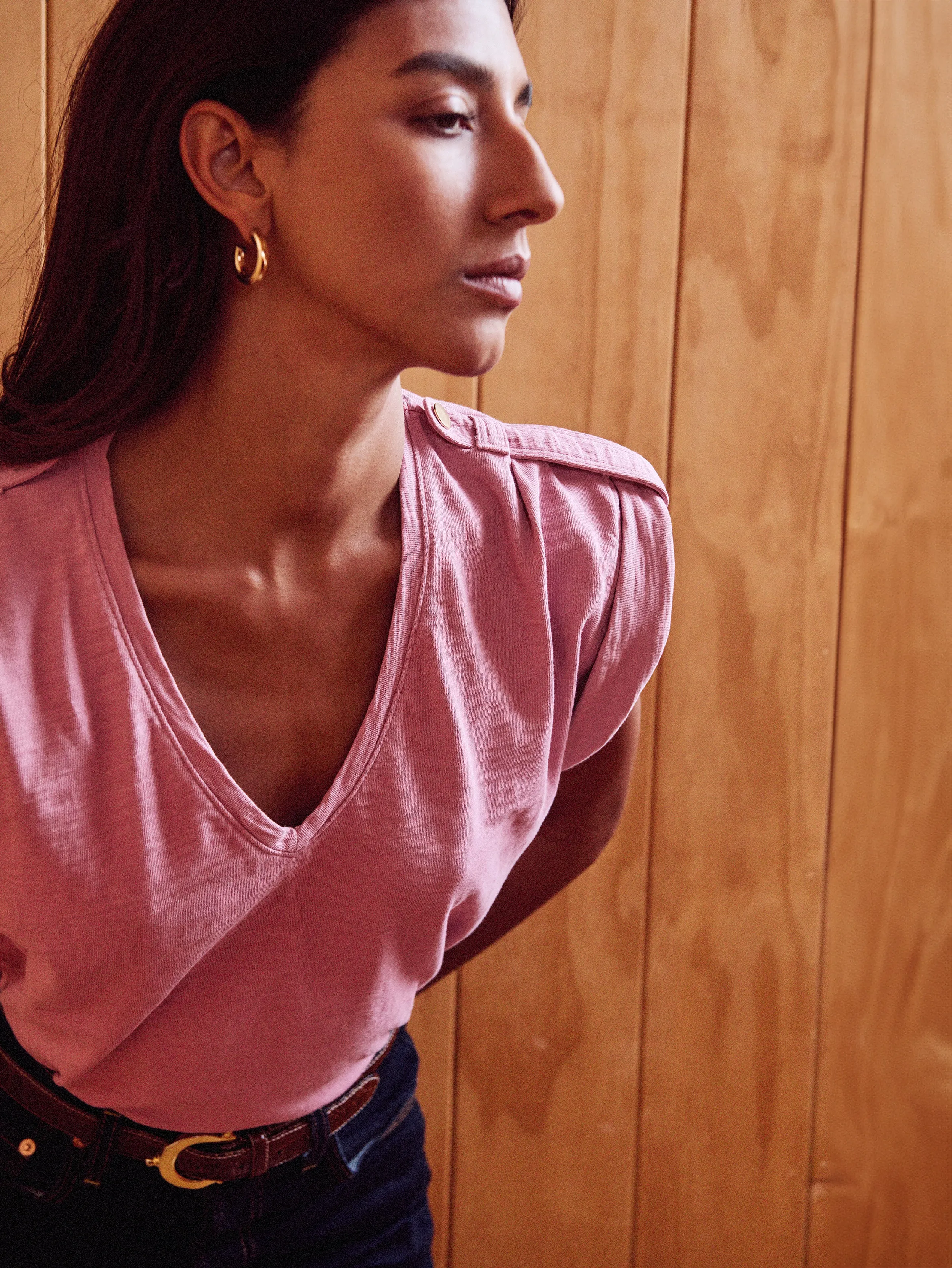 Cooper V-Neck Tank SustainableBlend Pure Cotton
