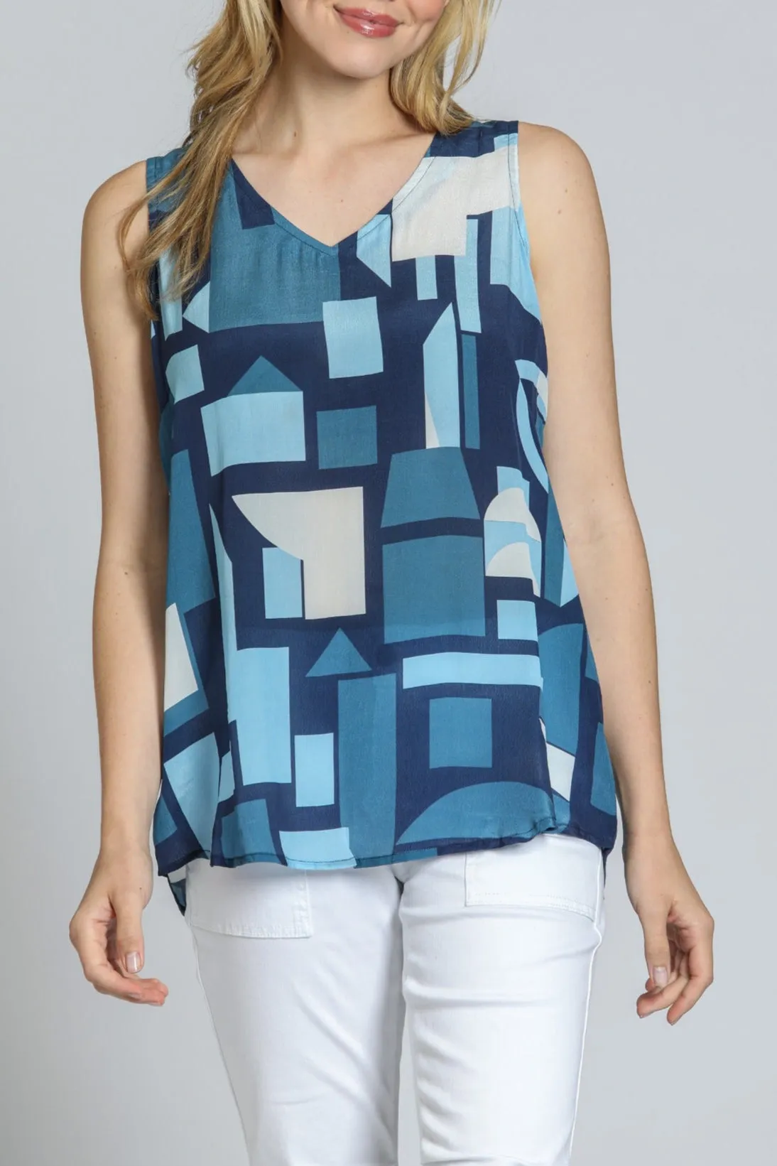 V-neck Tank Smooth Edge Binding QuickReleaseClosure