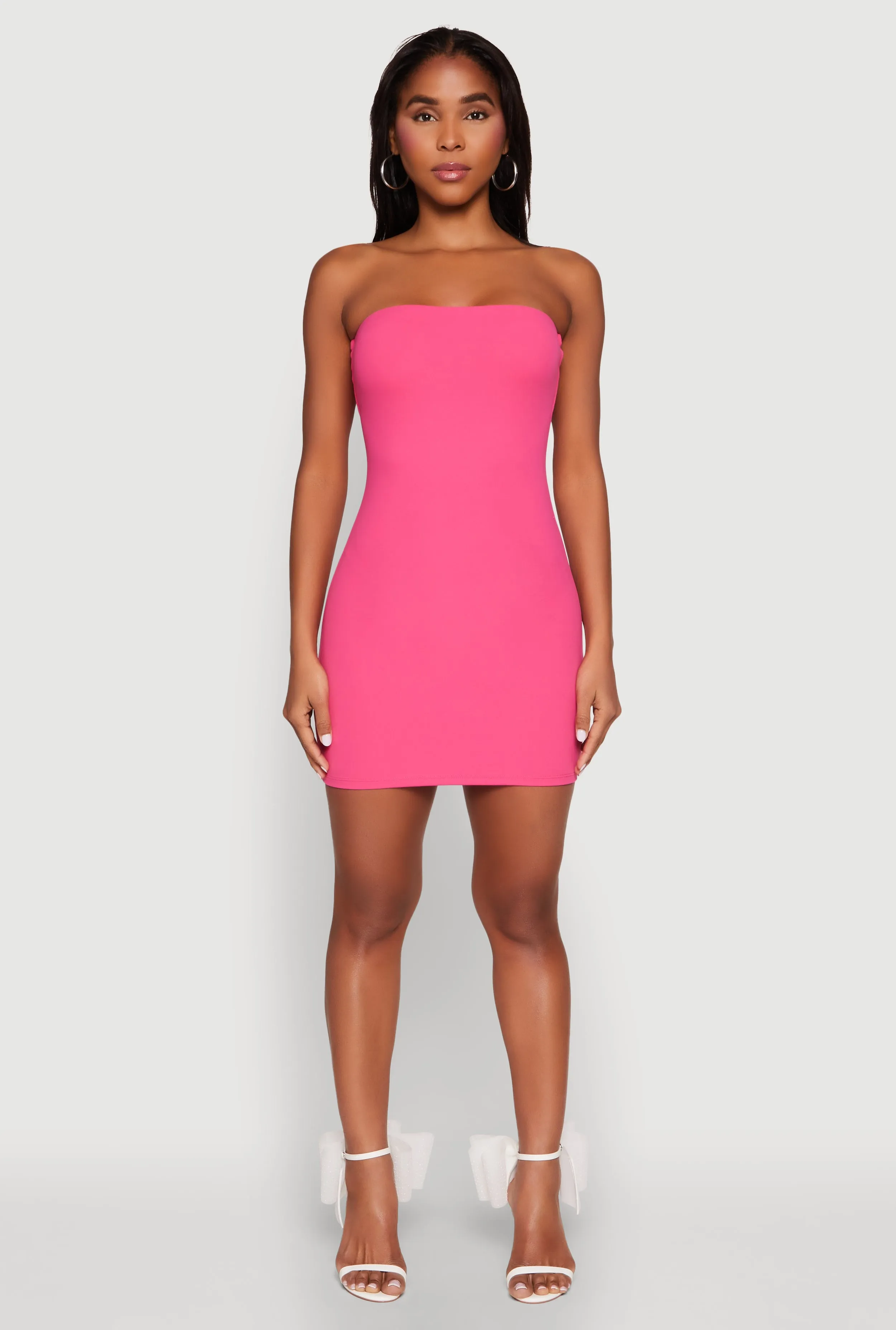 Mini Tube Dress Shine Star Street Glam