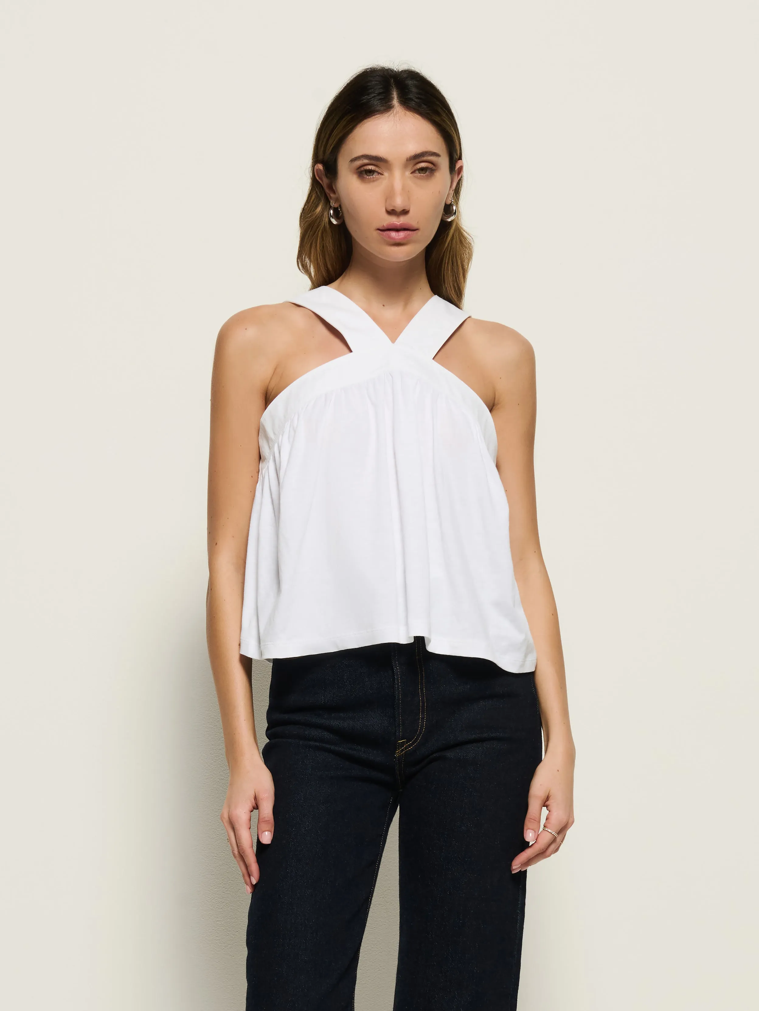 NonRestrictive Fit EcoFriendly Textiles Bibi Halter Tank
