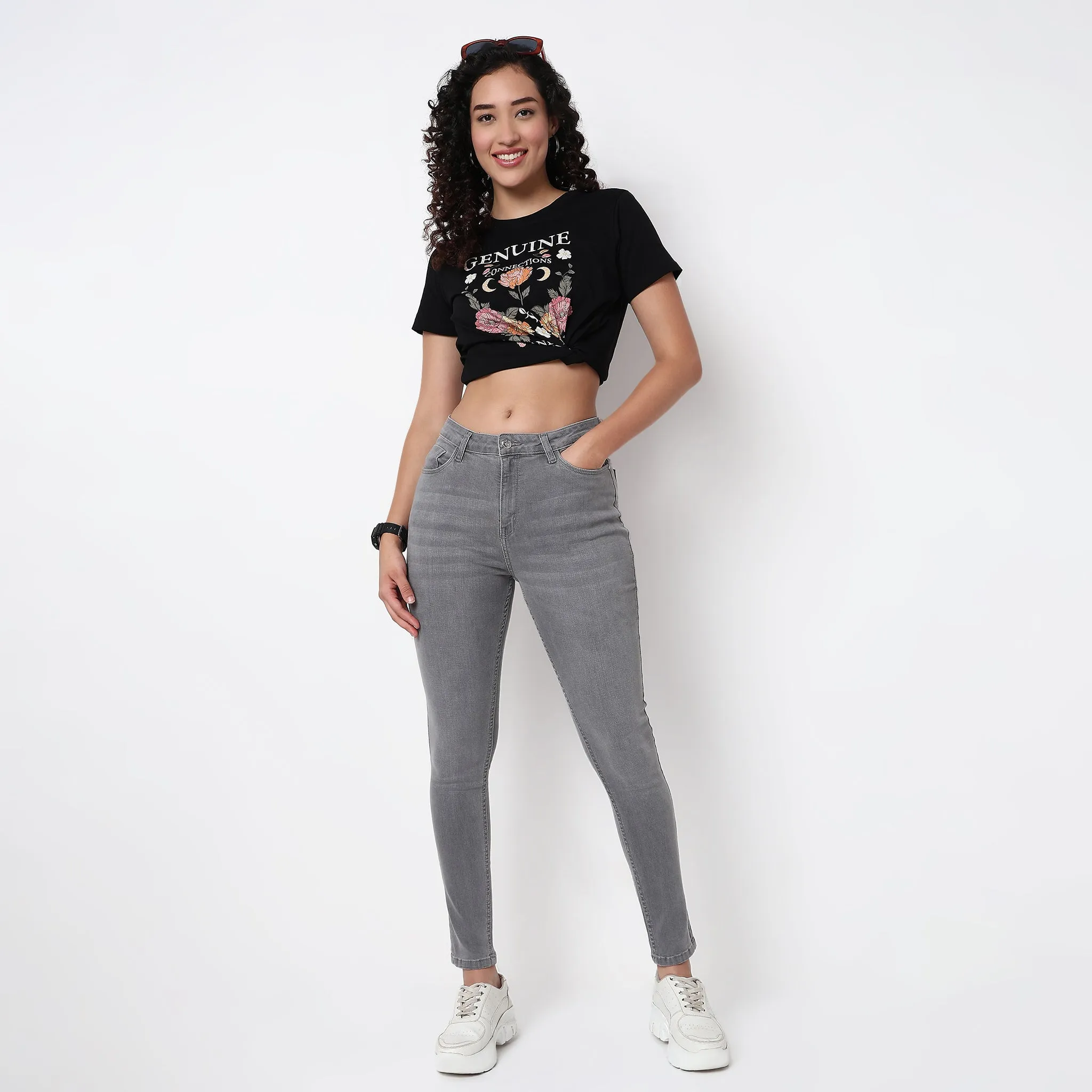 SU Jeans? - Skinny Fit Essential High Rise Jeans Resort Mood