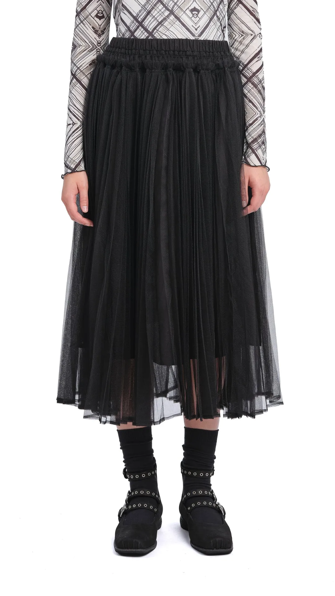 Spring Must Have Street Style Organza Skirt