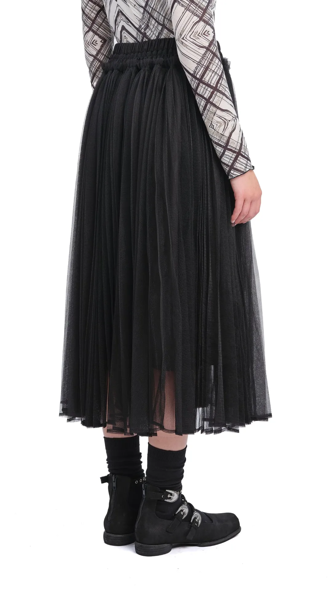 Organza Skirt City Style Secure Closure