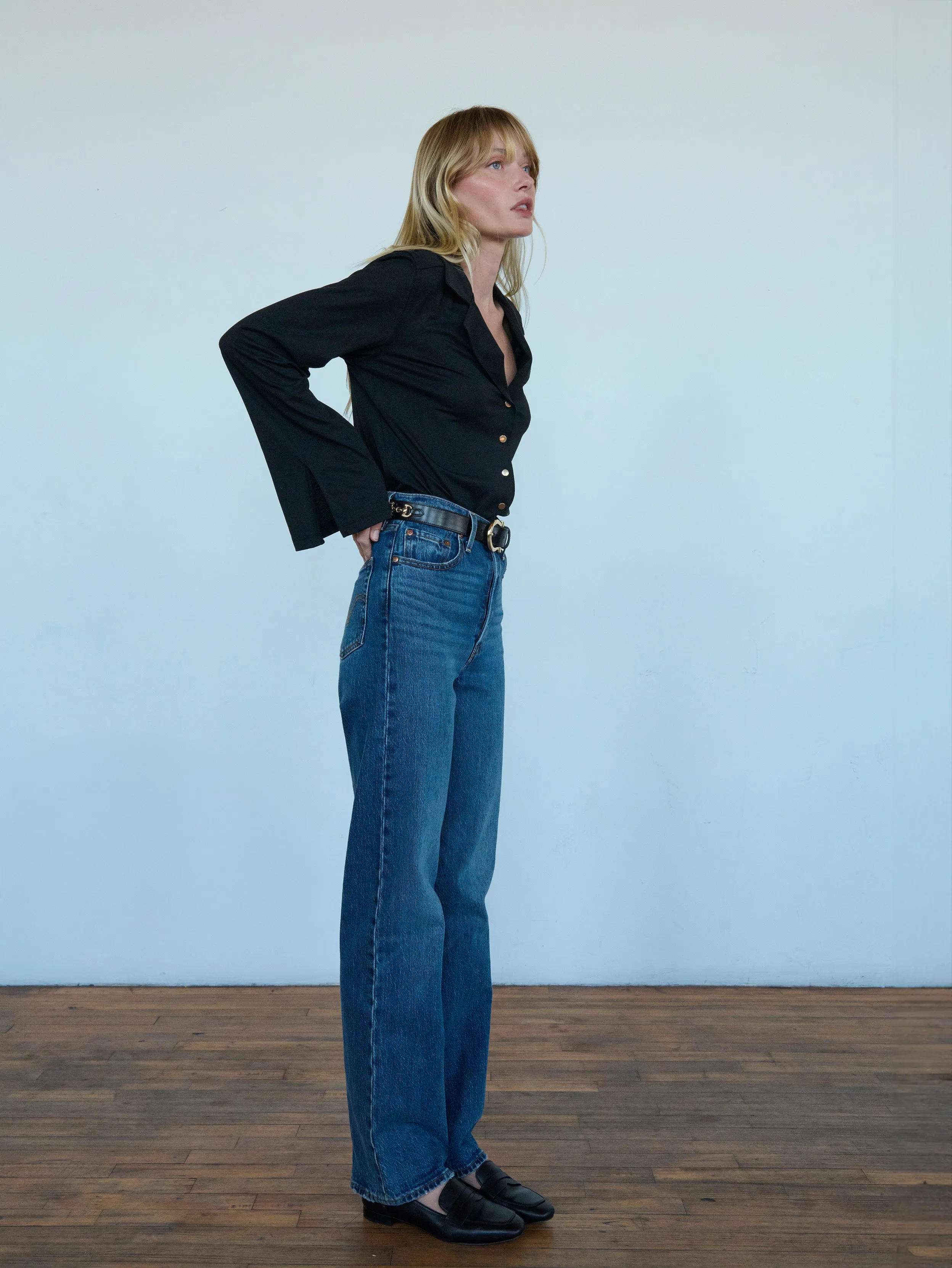 Cassidy Shirt Vision Glow Layered Paneling