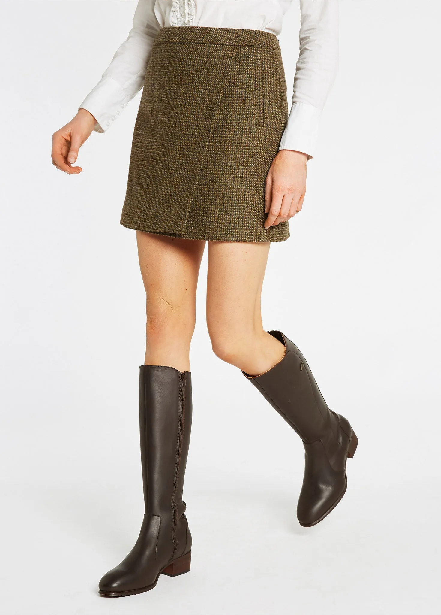 Buckthorn Tweed Skirt - Heath Team Vibe
