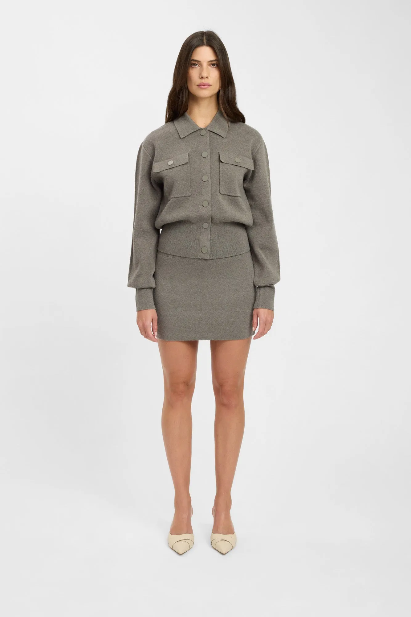 Hip Skimming Amelia Knit Skirt