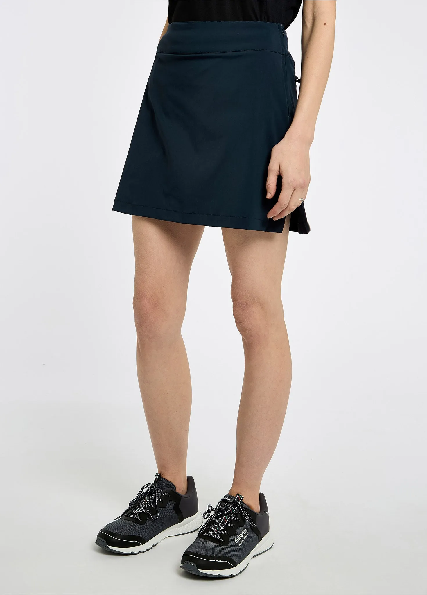 Parga Women's Skort with Side Split - Navy Fast fashion Fresh Fit