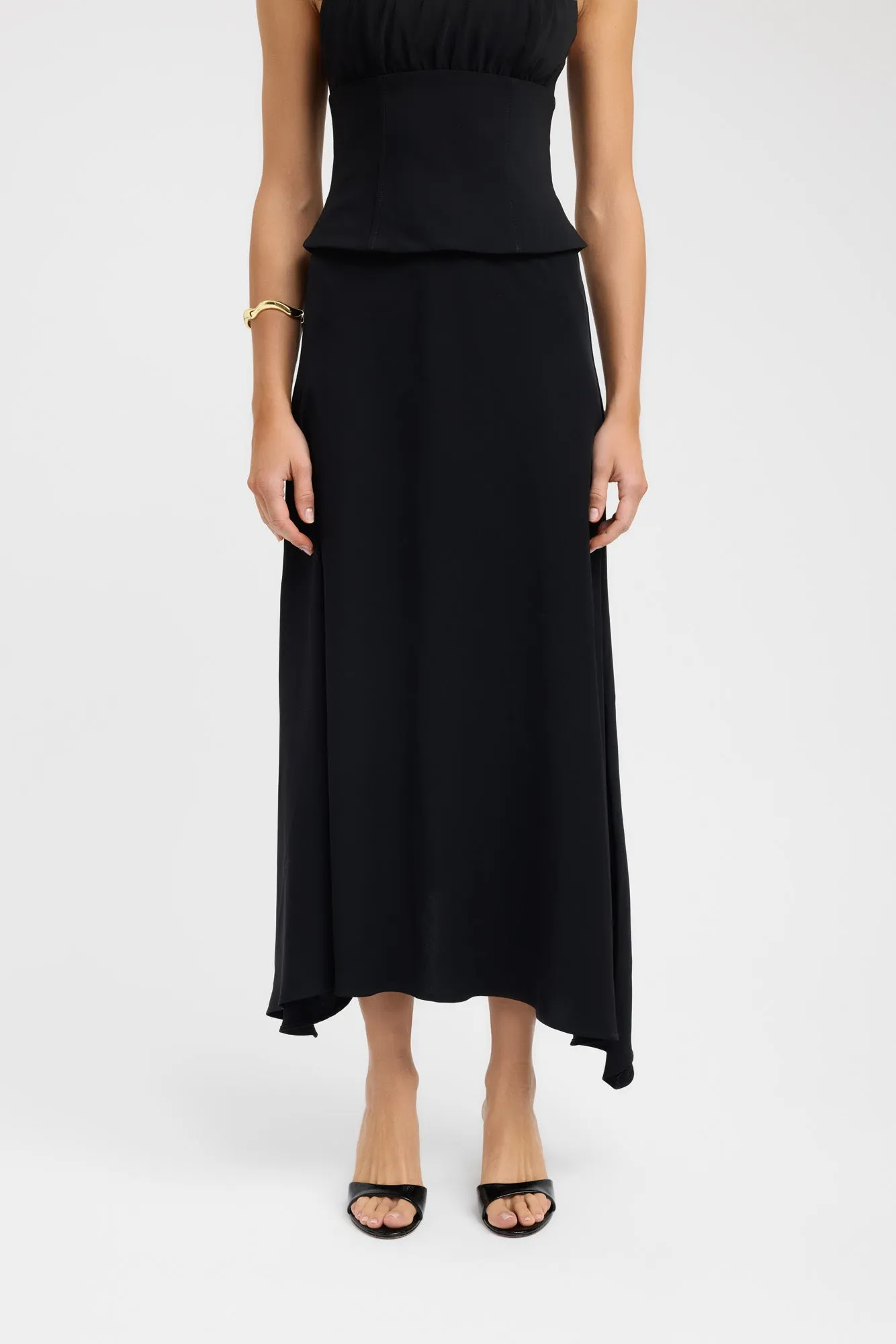 Corduroy texture Norway Maxi Skirt