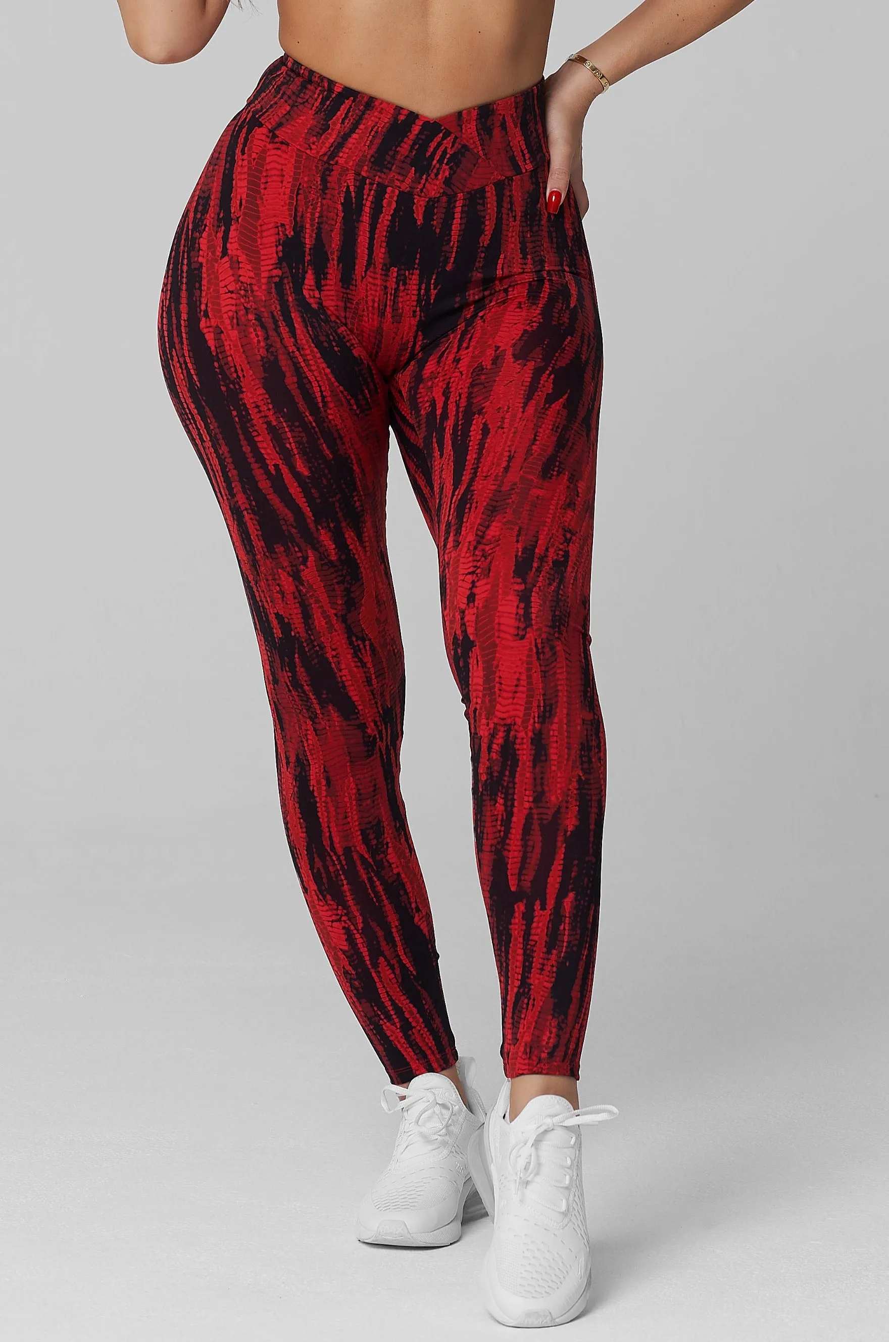 Ignite V-Cut Scrunch Legging Dad Core AntiPillFinish