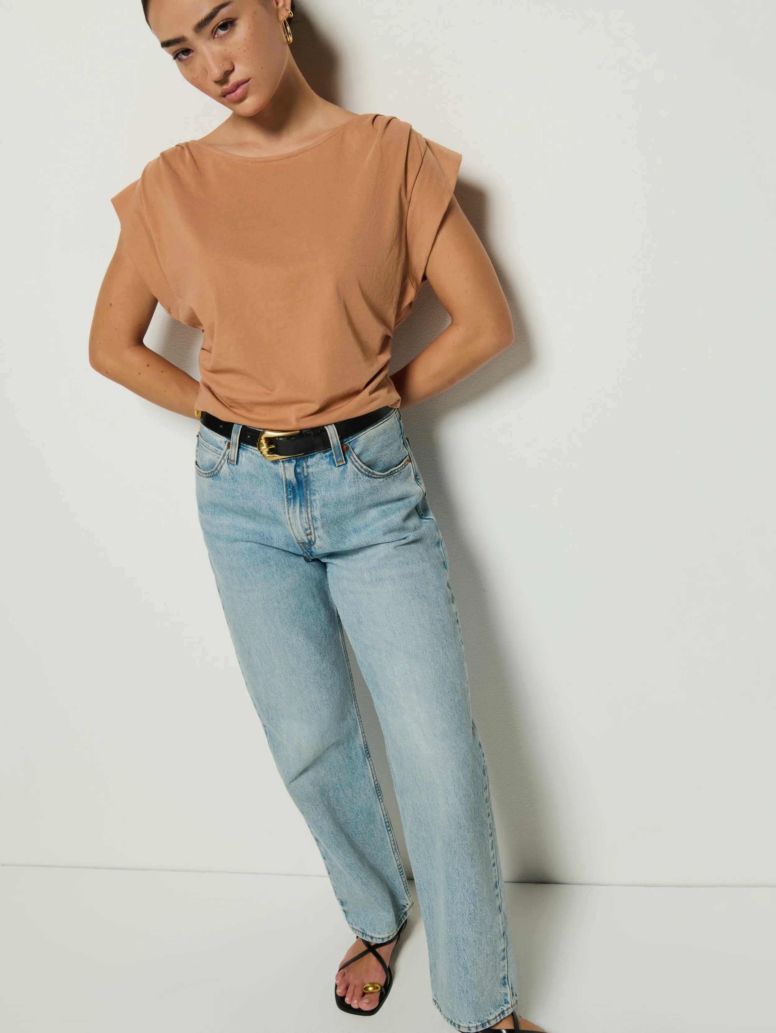 Cerre Cap Sleeve Tee Sea Fit