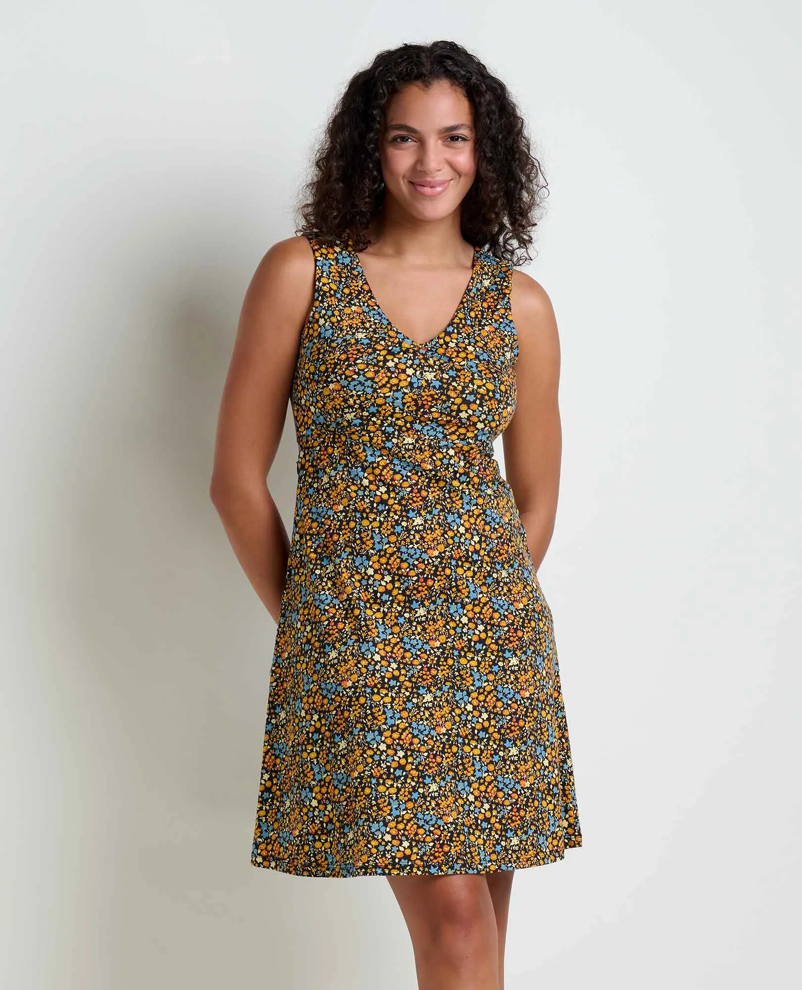 Rosemarie Sleeveless Dress Light Flow