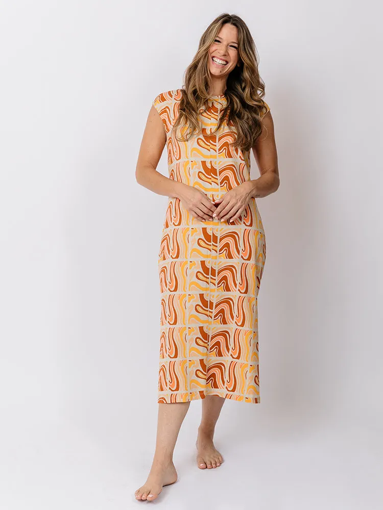 Bold Core Sasha Shift Dress - Sedona Stripe