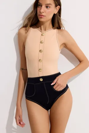 LAVINIA HIGH NECK Adjustable Straps