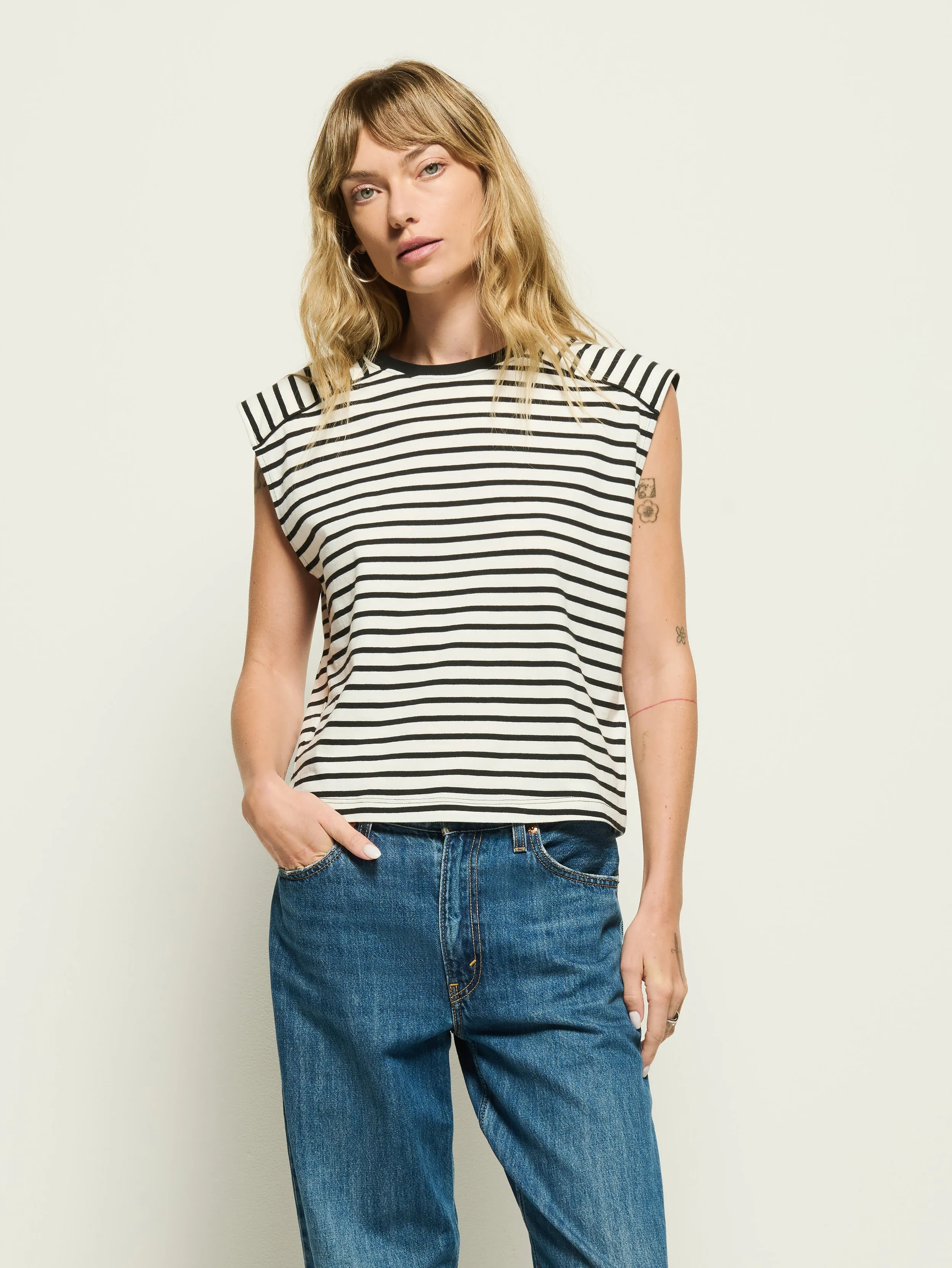 Perry Stripe Tank Soft Flow AllDayComfort