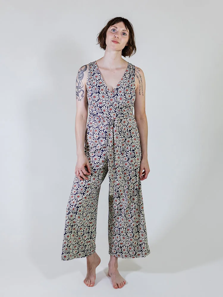 Rita Jumpsuit - Matisse Navy Move Fast Chic Edge