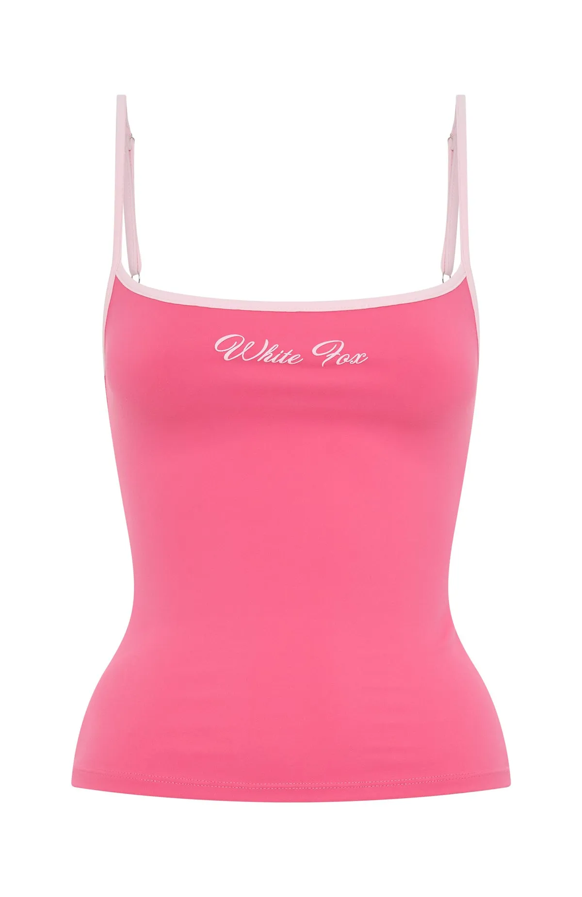 teamwork Quick Dry Fabric Lucky Thirteen Shaya Singlet Hot Pink