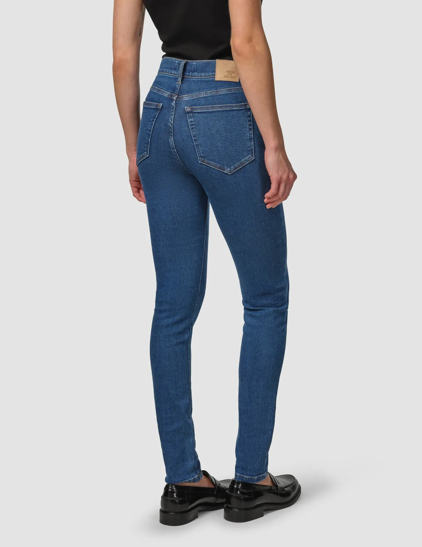 Sculpt Jeans Slim Medium Blue Quick Dry Fabric Everyday Eco Friendly Earthy