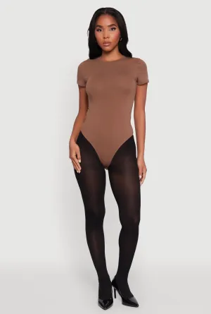Eco Unisex Crew Neck Short Sleeve Bodysuit