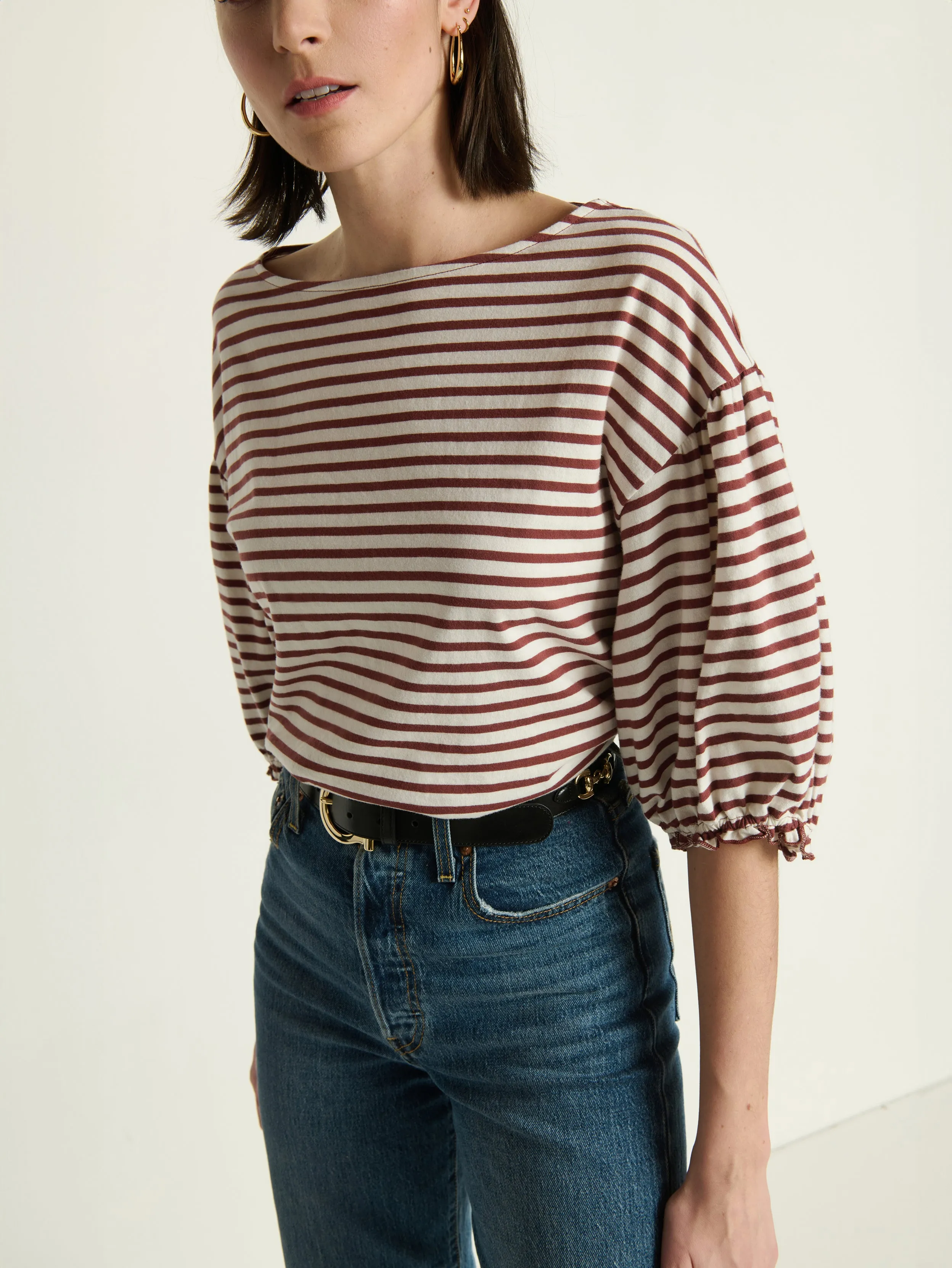Gloss Glow Sandra Boatneck Top