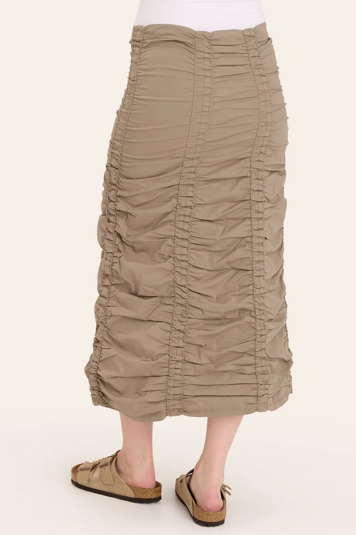 Spirit Core Double Shirred Panel Skirt