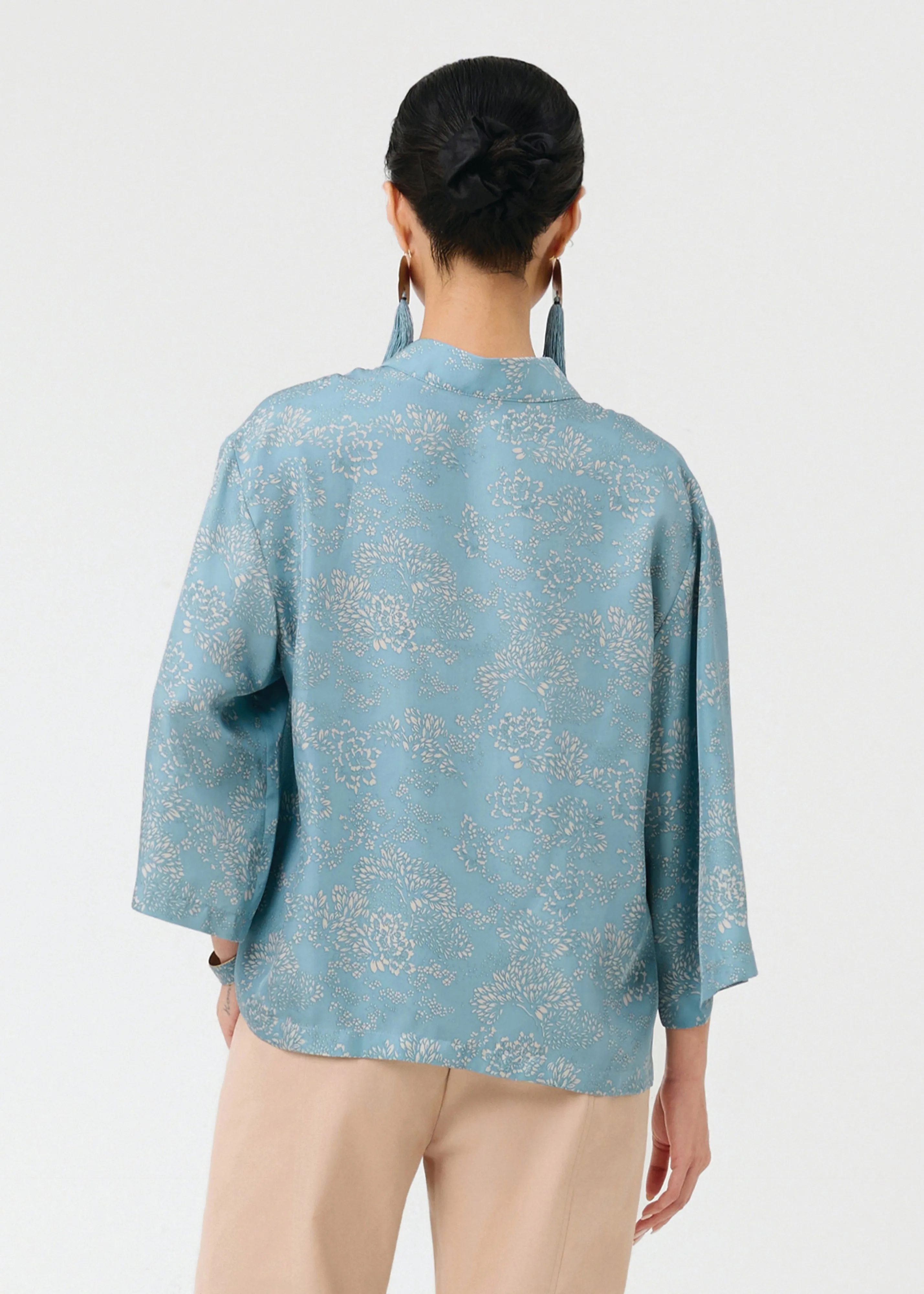 smooth zipper Feather Glow VI THANH - INLAY BLOOM