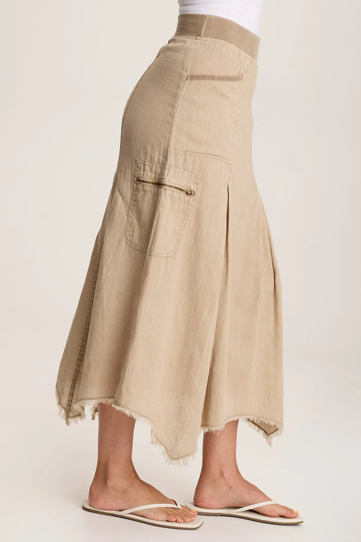 Doak Skirt with Sharkbite Hem and Cargo Pockets MoistureWicking