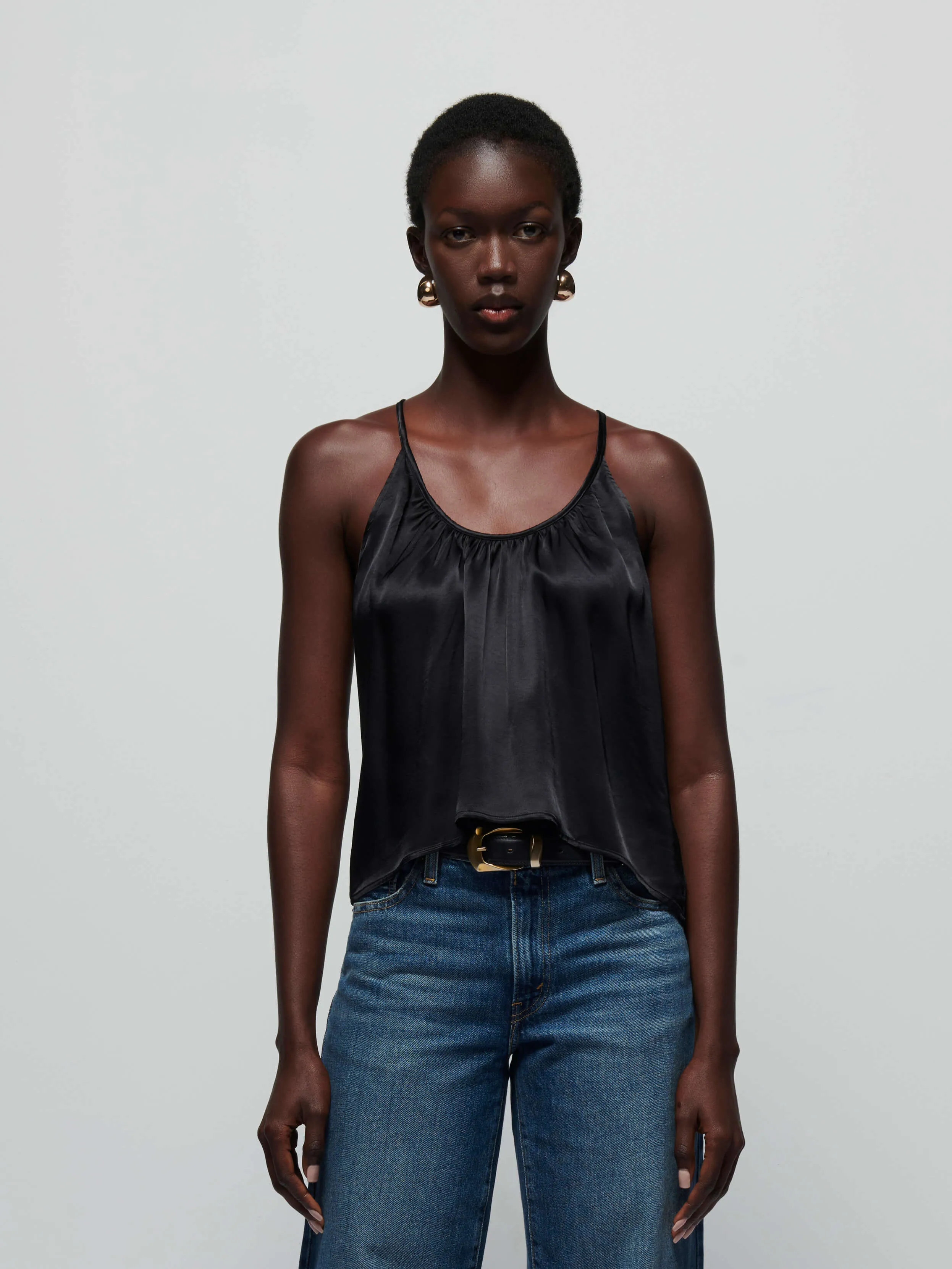 Lili Tank AntiPillingCloth StretchWaistband