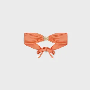 Asta Resort Mia Bikini Top - Tangerine Stacked Cushioning