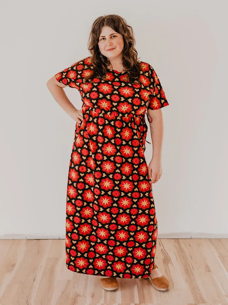Tulle Soul Fire Glow Aimee Maxi Dress - Mod Fuchsia