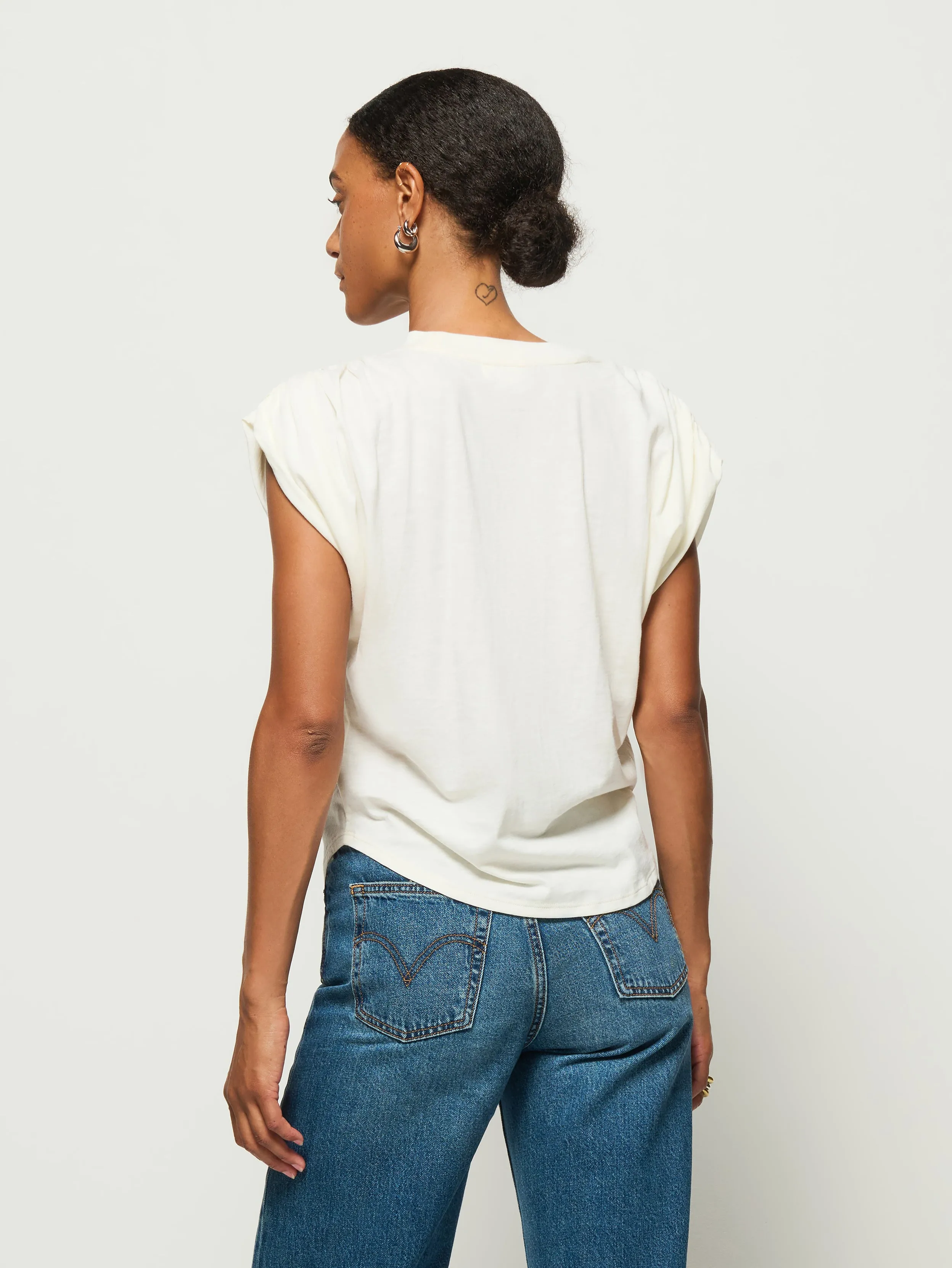 Frankie Muscle Tee Night Charm NonBindingCollar