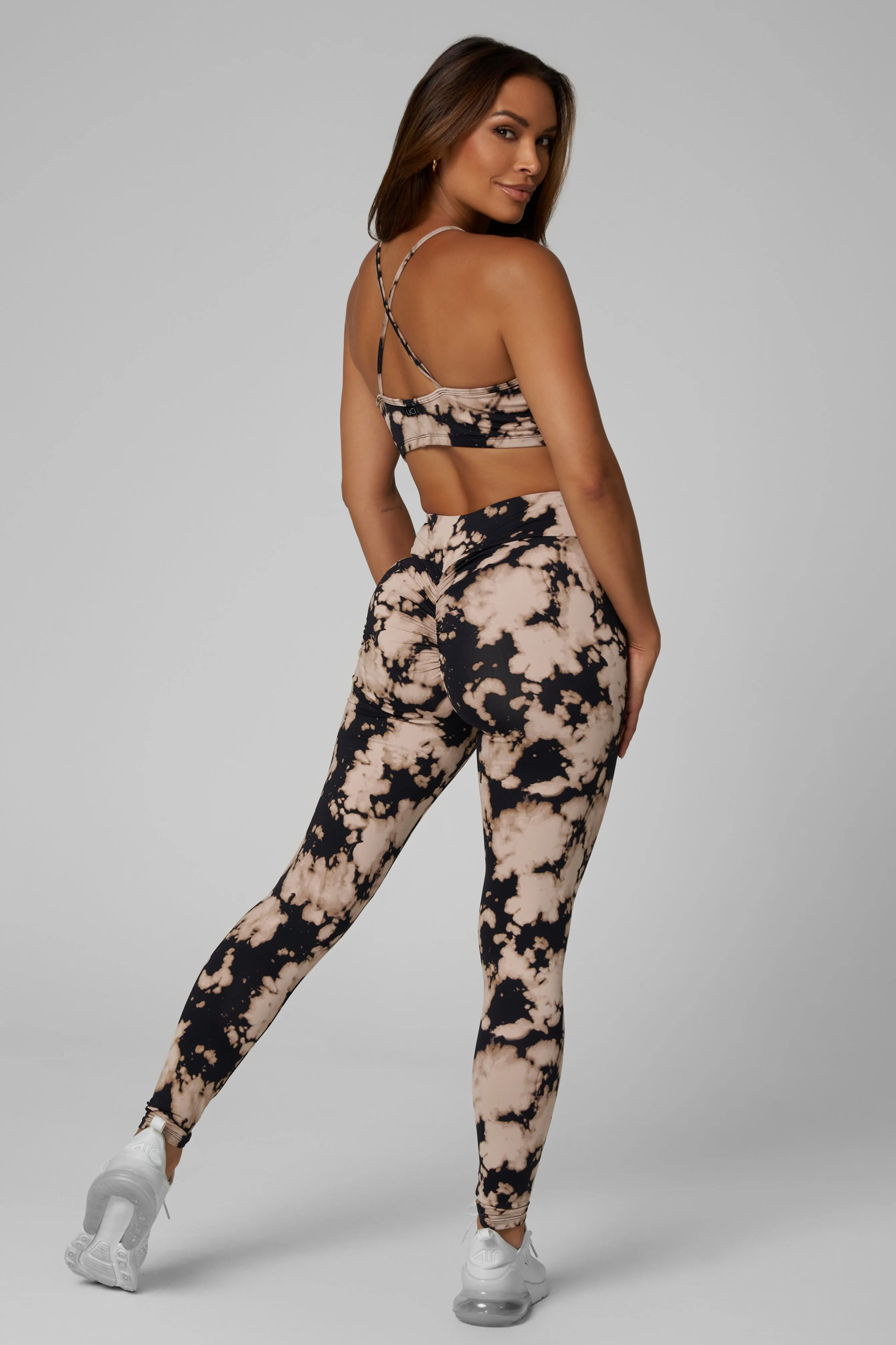 Duality Criss Cross Crop Top AbrasiveReinforcedZones Serene Ease