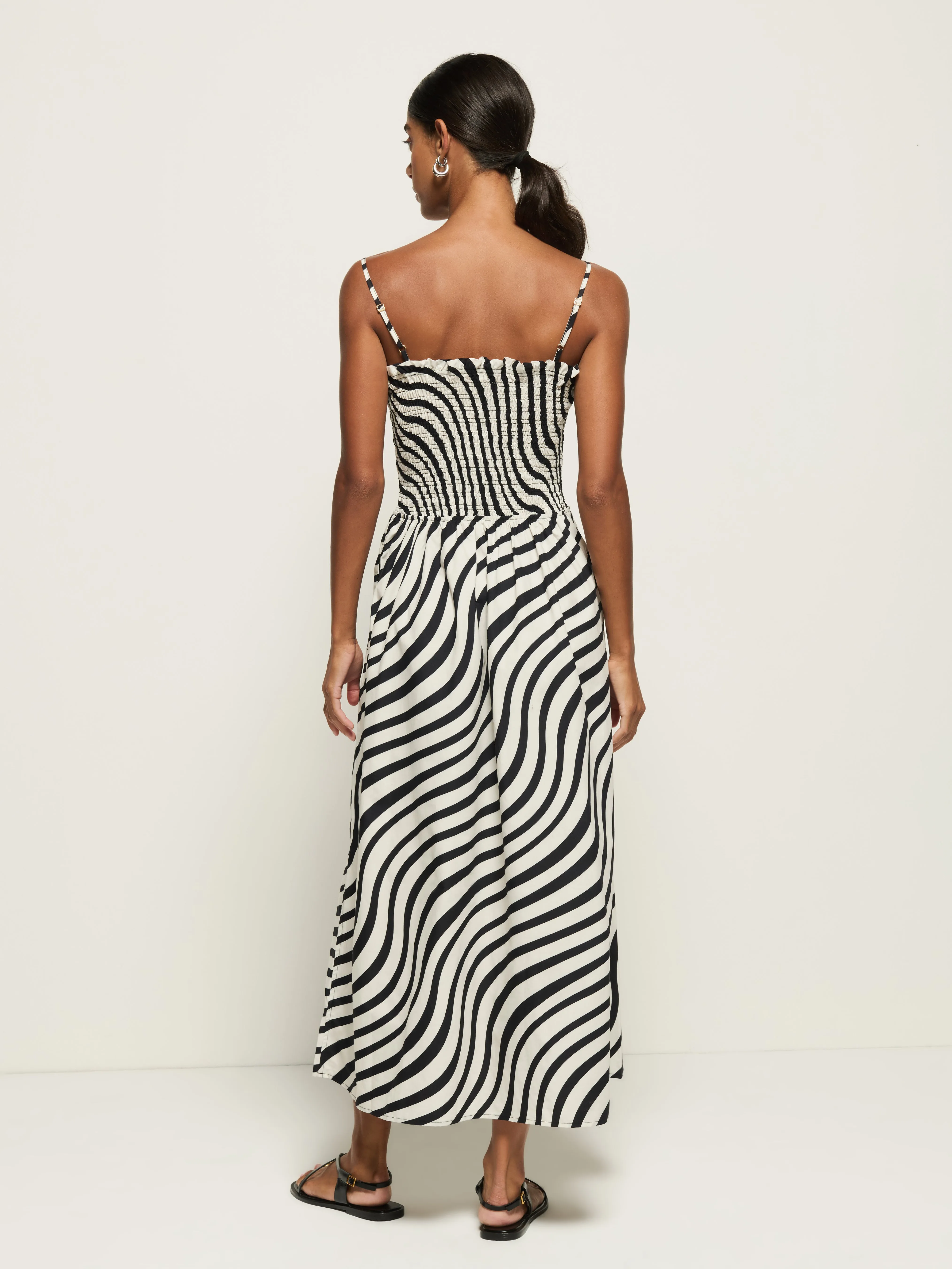 Sibelle Smocked Midi Late Breeze Layer Safe