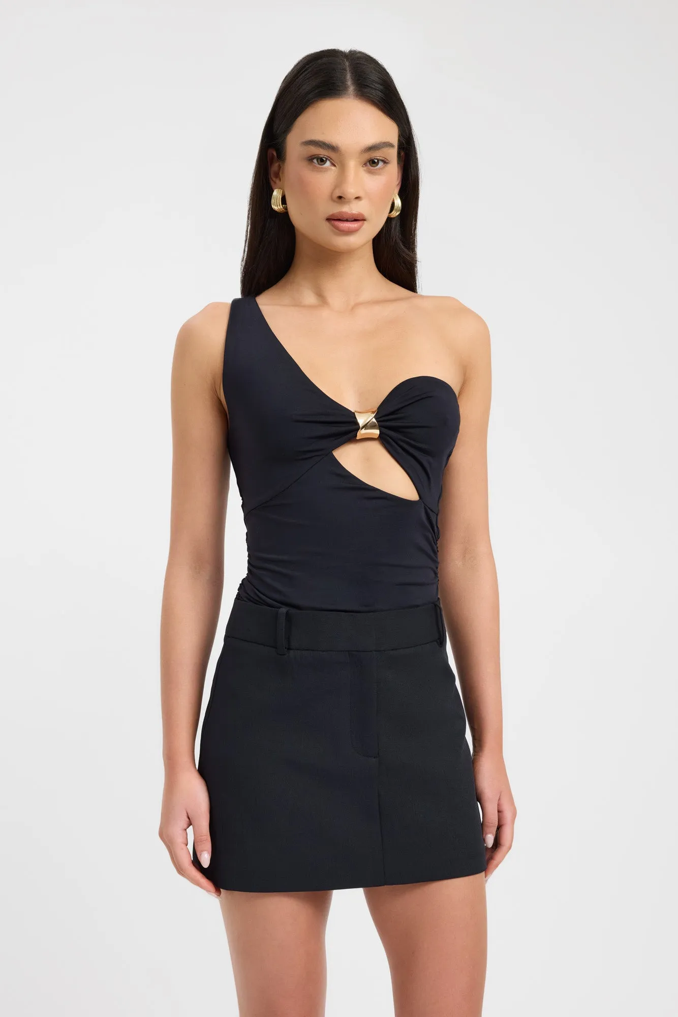 Clean Cut Seamless Edging Ariel Low Rise Mini Skirt