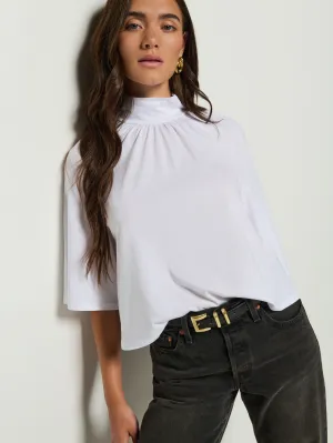 Ventilated Back Panels Bell Half Sleeve Tee