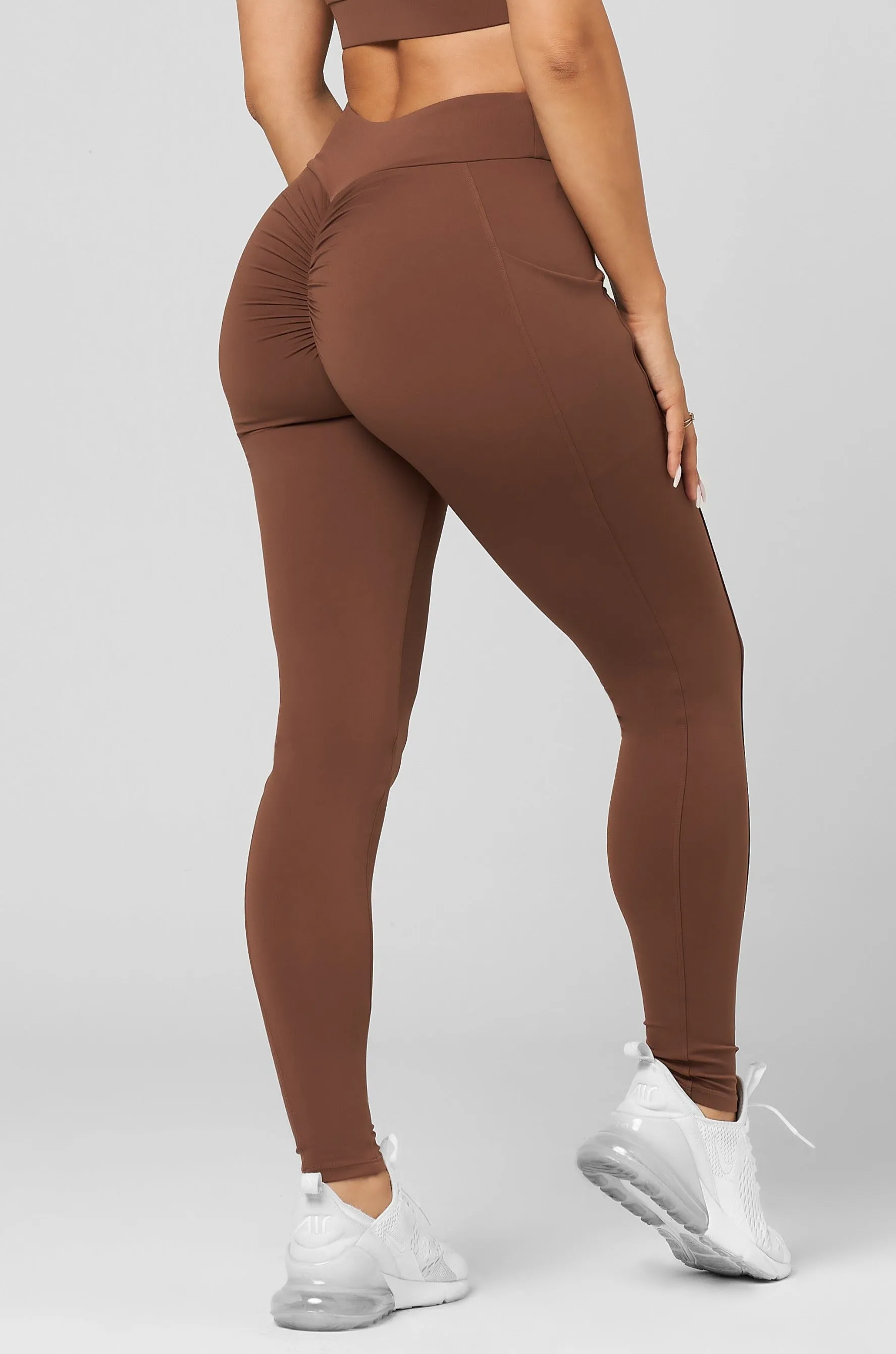 Cinnamon High Waist Scrunch Legging Sprint Fit
