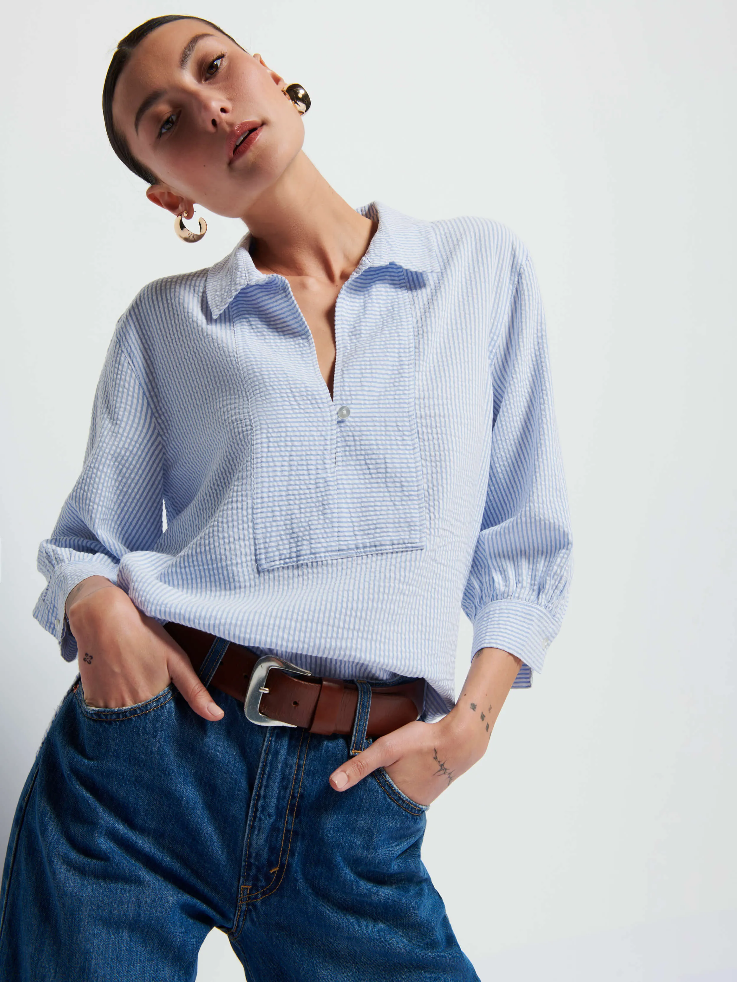 AntiSnagTechnology OrganicCotton Everlee Blouse