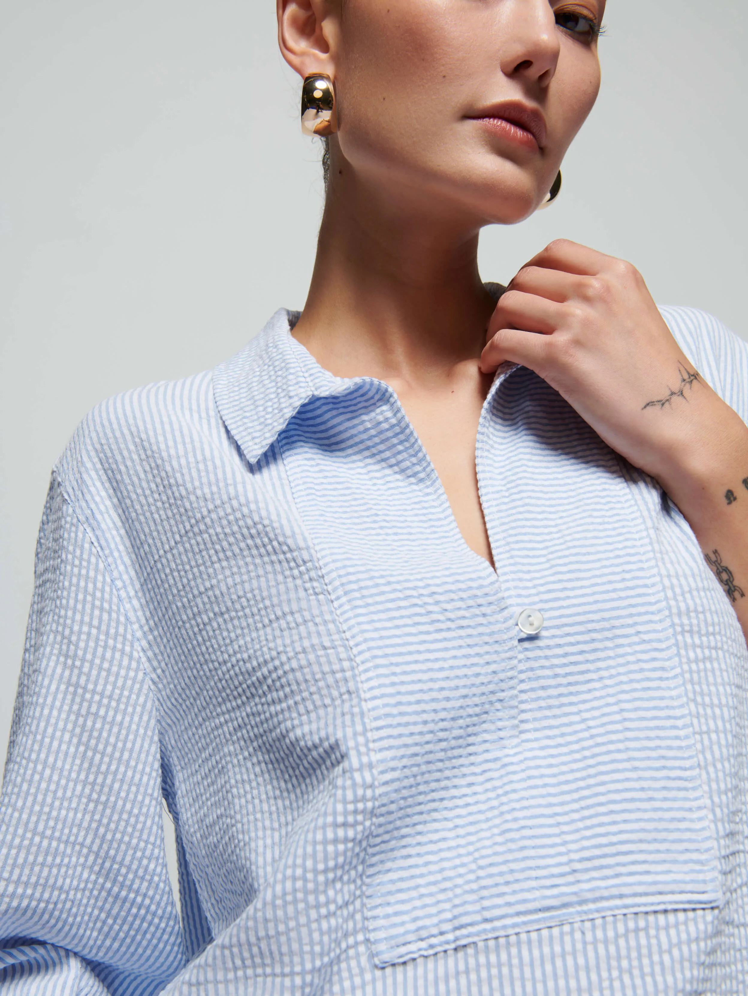 Everlee Blouse AbrasionResistantThread Chic Edge