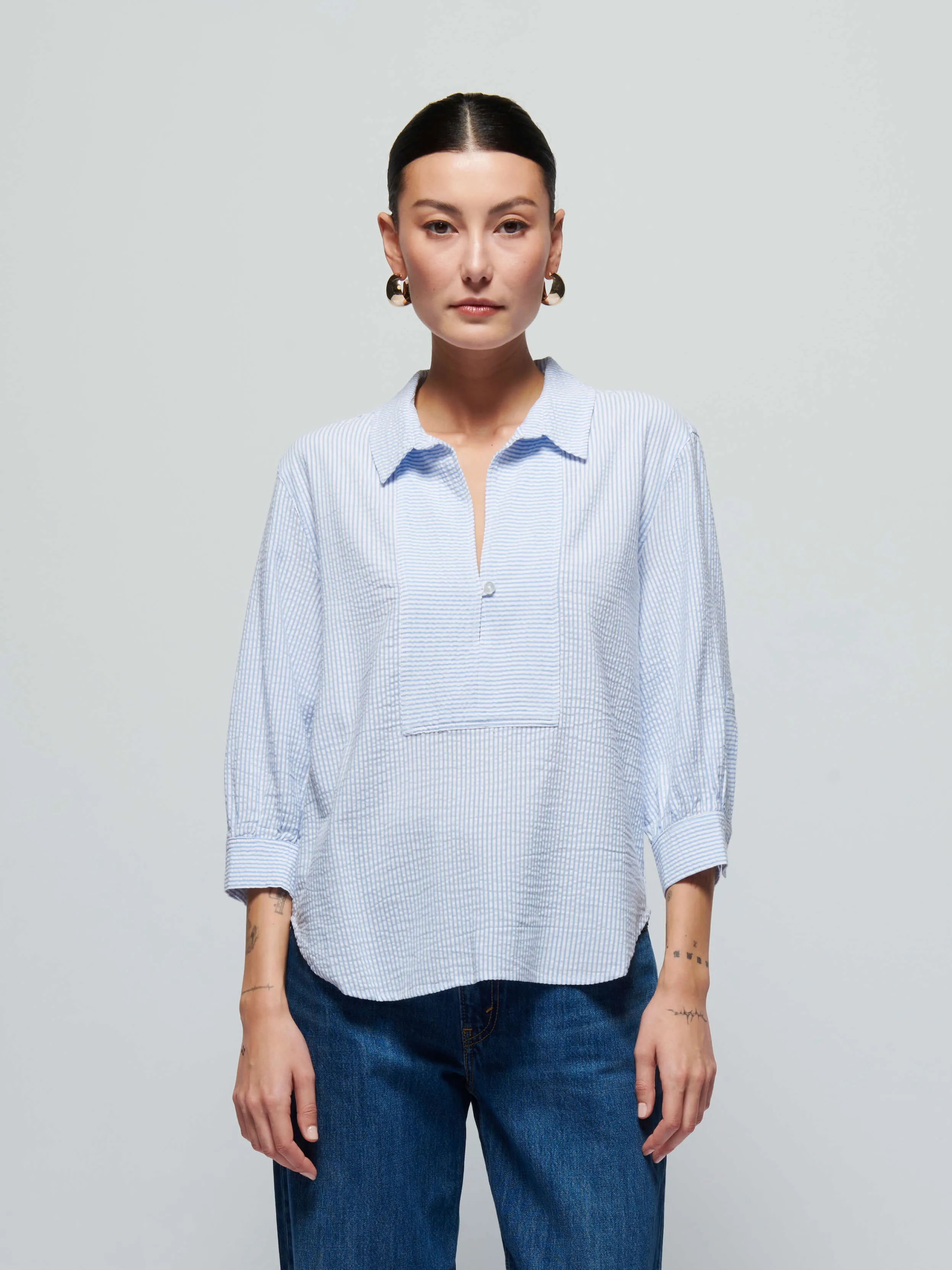 Everlee Blouse Speed Soul Jewel tone
