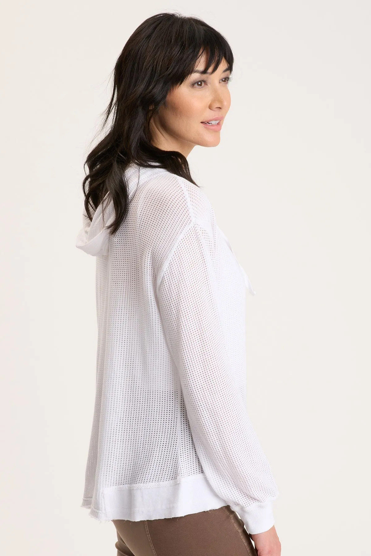 Mesh Sidel Hoodie Weather Guard Soft Jersey